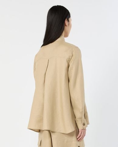  WEEKEND MAX MARA - Áo khoác sơ mi nữ tay dài Wkipomposa 