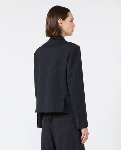  WEEKEND MAX MARA - Áo khoác blazer nữ kẻ sọc Wkdcanapa 