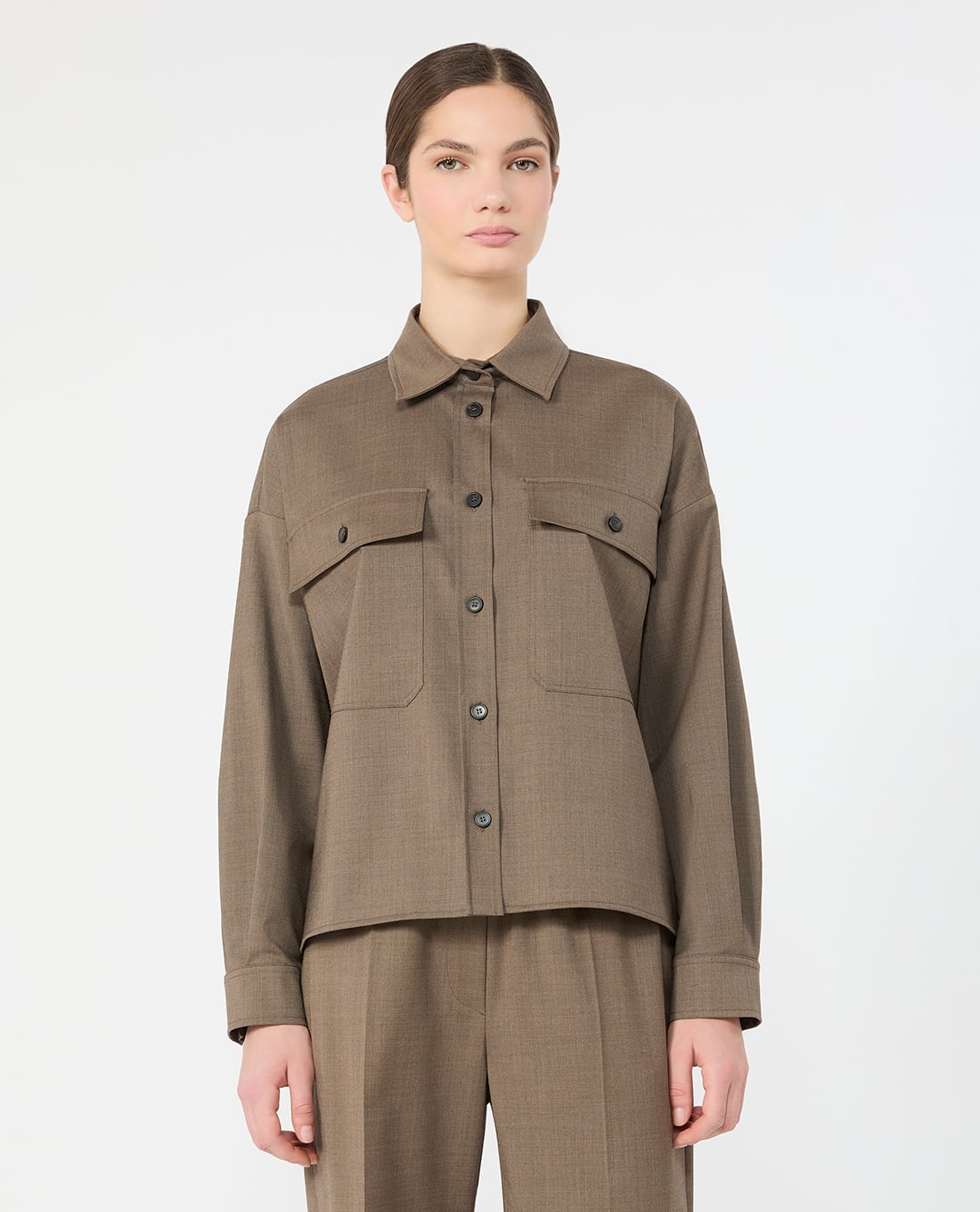 WEEKEND MAX MARA - Áo khoác sơ mi nữ tay dài Wkradura