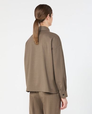  WEEKEND MAX MARA - Áo khoác sơ mi nữ tay dài Wkradura 