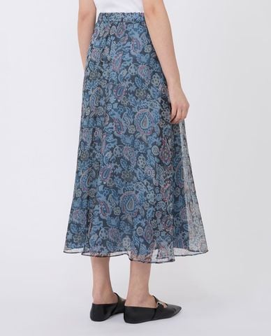  WEEKEND MAX MARA - Chân váy chữ A midi dáng xòe Wkdpanteon 