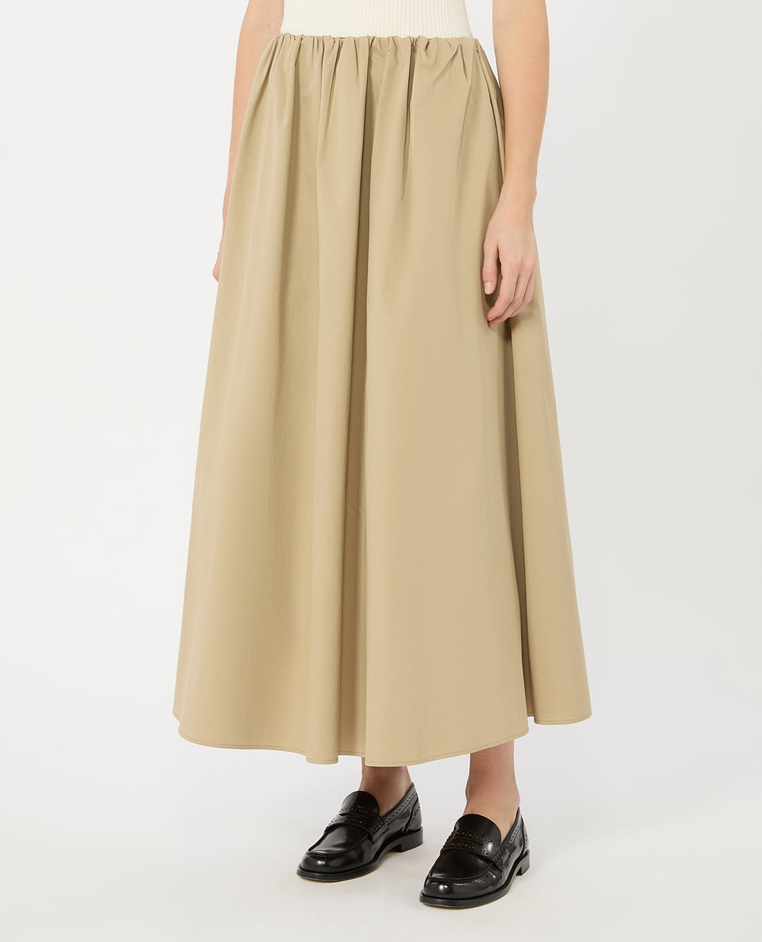 WEEKEND MAX MARA - Chân váy chữ A midi dáng xòe Wkdaguzze