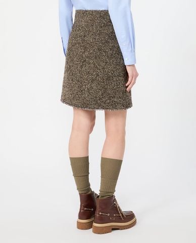  WEEKEND MAX MARA - Chân váy chữ A mini Wkdvaccaro 