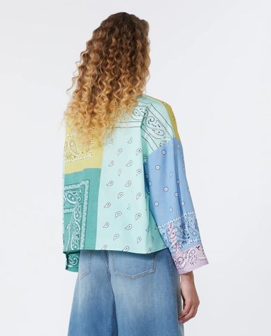  WEEKEND MAX MARA - Áo sơ mi nữ tay dài in họa tiết Wkdlampone 