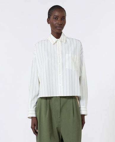  WEEKEND MAX MARA - Áo sơ mi nữ tay dài phối họa tiết Wkdcertosa 