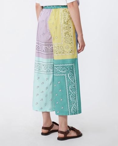  WEEKEND MAX MARA - Quần nữ ống rộng lưng thun Wkdpepe 