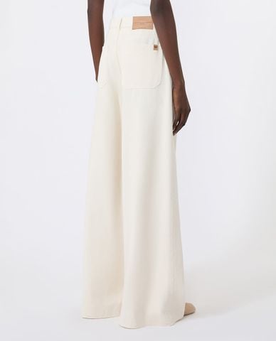  WEEKEND MAX MARA - Quần jeans nữ ống rộng Wkdcanneti 