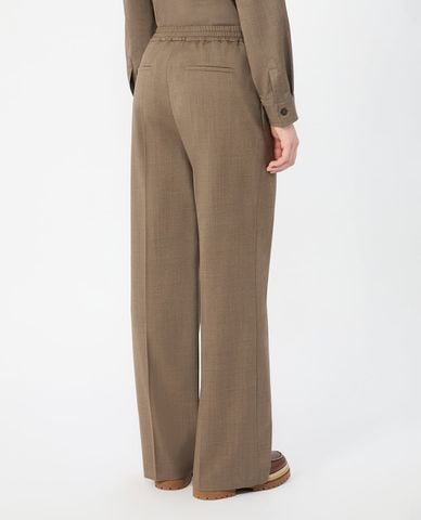  WEEKEND MAX MARA - Quần nữ ống đứng lưng thun Wkdpetra 