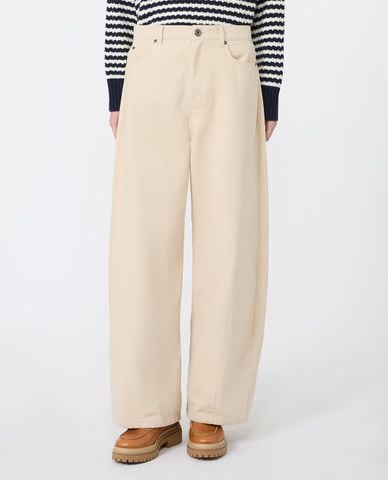  WEEKEND MAX MARA - Quần jeans nữ ống rộng Wkdordine 