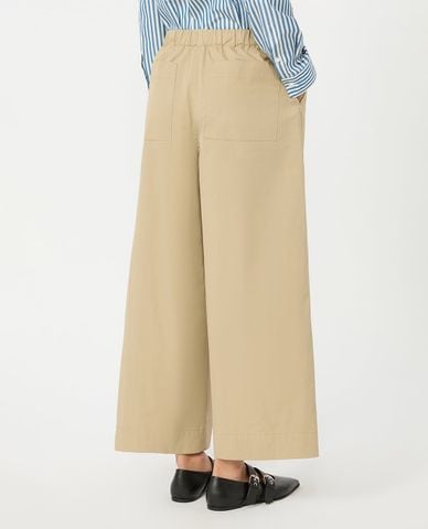  WEEKEND MAX MARA - Quần nữ ống rộng lưng thun Wkdlibero 