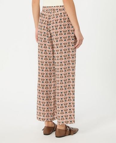  WEEKEND MAX MARA - Quần nữ ống rộng in họa tiết Wkdusebio 