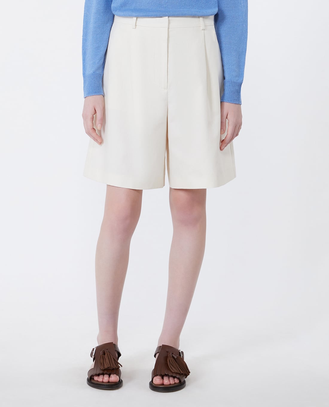 WEEKEND MAX MARA - Quần short nữ ống rộng Wkdecuba