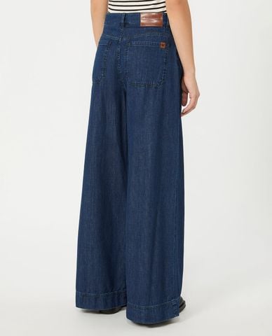 WEEKEND MAX MARA - Quần jeans nữ ống rộng Wkdvega 
