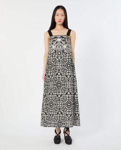  WEEKEND MAX MARA - Đầm hai dây midi in hoa Wkimoli 