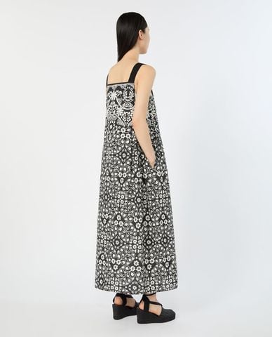  WEEKEND MAX MARA - Đầm hai dây midi in hoa Wkimoli 
