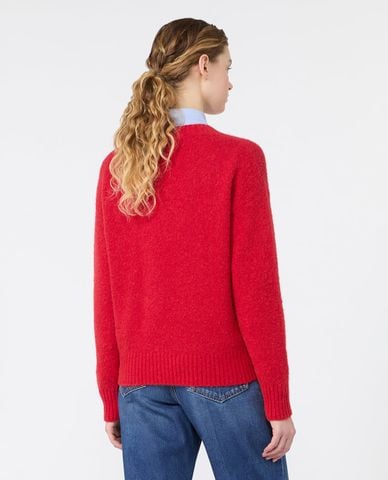  WEEKEND MAX MARA - Áo sweater nữ tay dài cổ V Wkdvisita 