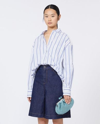  WEEKEND MAX MARA - Clutch nữ hình oval Pasticcino Wkapalmas 