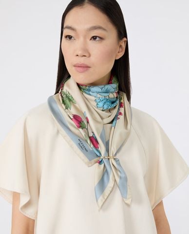  WEEKEND MAX MARA - Khăn choàng nữ phom vuông Wkaonestoring 