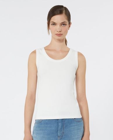  WEEKEND MAX MARA - Áo ba lỗ nữ cổ tròn Wkdmultic 