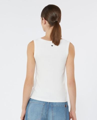  WEEKEND MAX MARA - Áo ba lỗ nữ cổ tròn Wkdmultic 