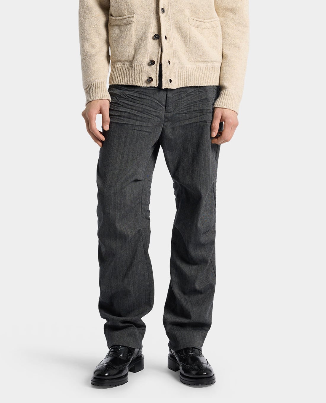 DSQUARED2 - Quần nam ống đứng xếp nhún