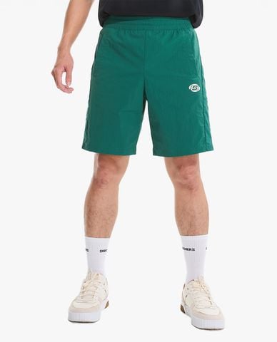  SKECHERS - Quần short tập luyện nam lưng thun Woven 