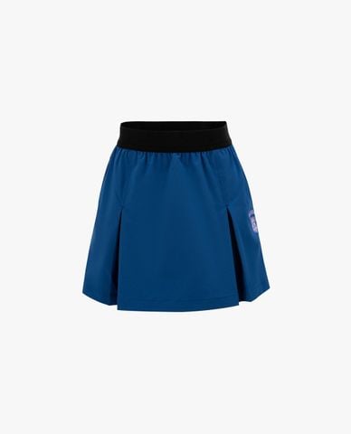  SKECHERS - Quần short bé gái giả váy lưng thun 