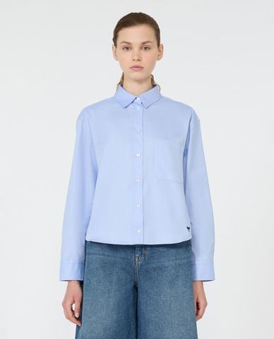  WEEKEND MAX MARA - Áo sơ mi nữ cổ bẻ tay dài Wkdnuoro 