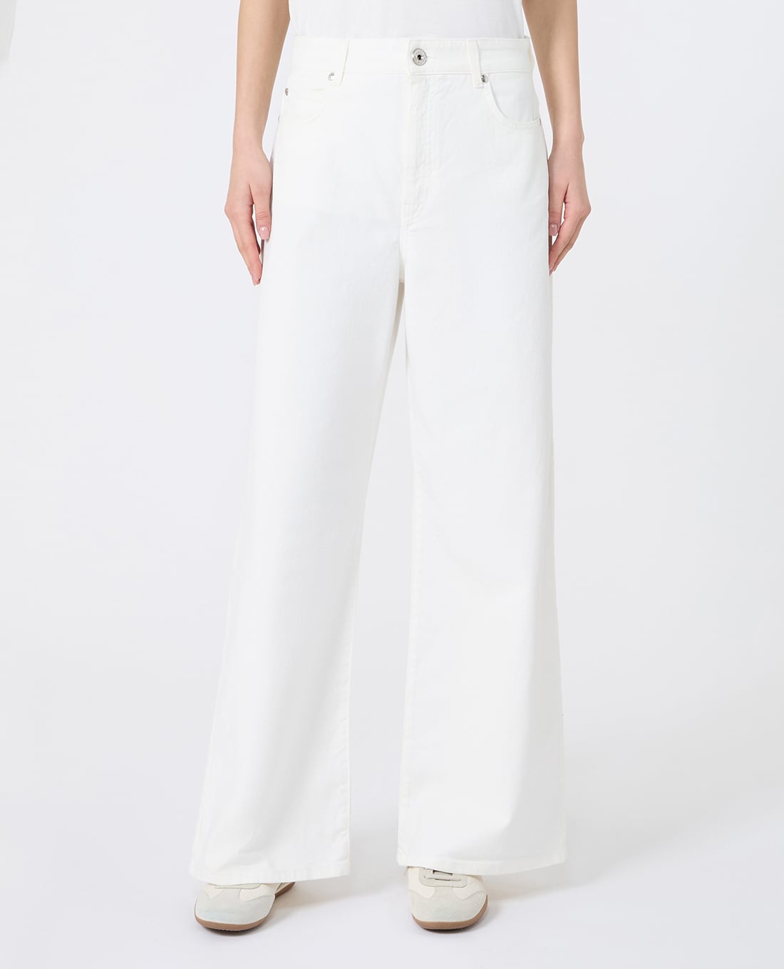 WEEKEND MAX MARA - Quần nữ ống rộng phom suông Wkdmedina