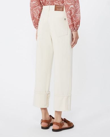 WEEKEND MAX MARA - Quần nữ ống đứng xắn gấu Wkdgesto 