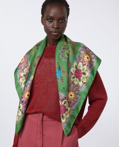  WEEKEND MAX MARA - Khăn choàng nữ phom vuông Wkaonestonew 