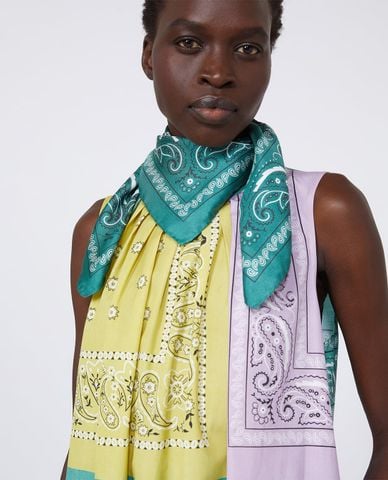  WEEKEND MAX MARA - Khăn choàng nữ phom vuông Wkapentola 