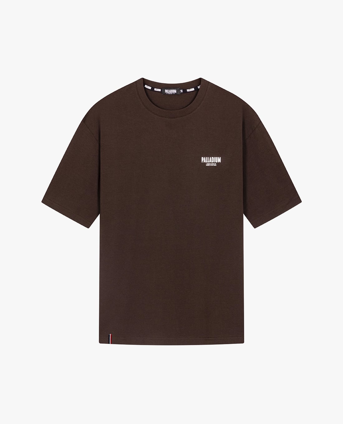 PALLADIUM - Áo thun unisex cổ tròn tay ngắn in logo