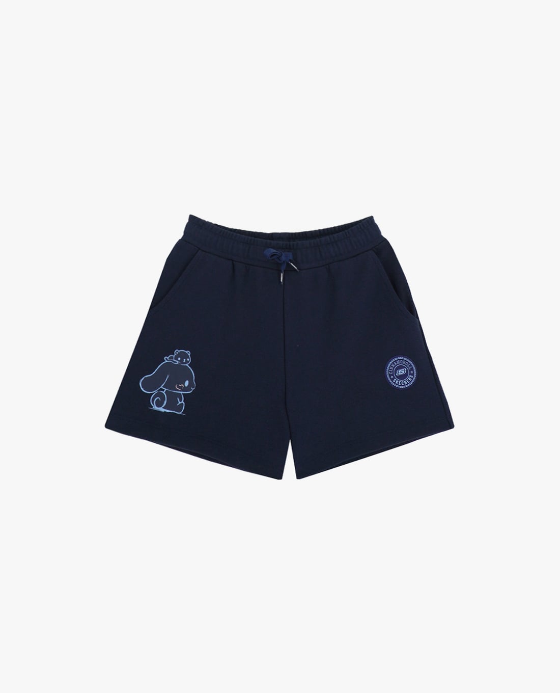 SKECHERS - Quần short bé gái lưng thun Cinnamoroll