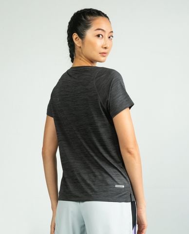  SKECHERS - Áo thun thể thao nữ cổ tròn tay ngắn Performance 