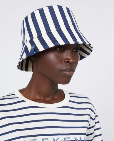  WEEKEND MAX MARA - Nón bucket nữ kẻ sọc Wkacorona 