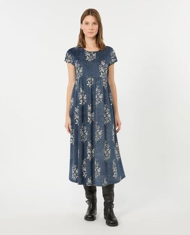  WEEKEND MAX MARA - Đầm midi cổ tròn phom suông Wkdgufo 