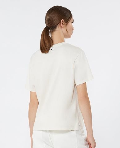  WEEKEND MAX MARA - Áo thun nữ cổ tròn tay ngắn Wkdpantera 