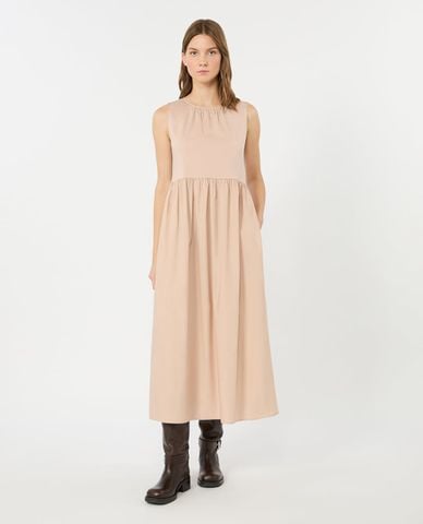  WEEKEND MAX MARA - Đầm sát nách midi thắt nơ Wkdpaggio 