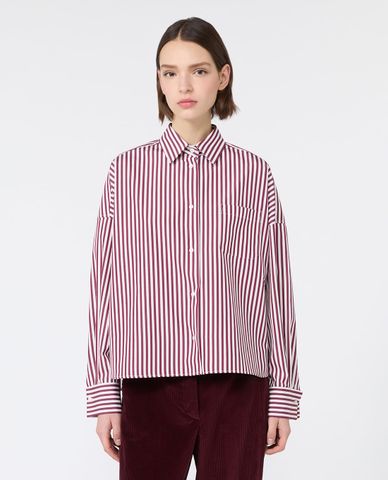  WEEKEND MAX MARA - Áo sơ mi nữ cổ bẻ tay dài Wkdovatta 