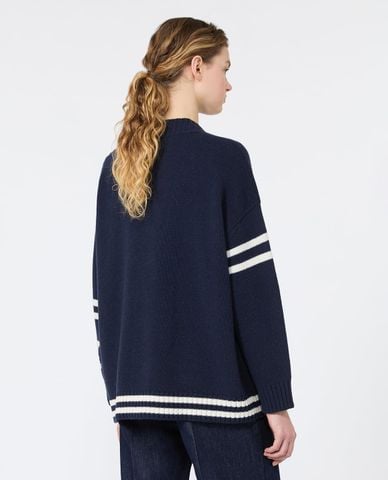  WEEKEND MAX MARA - Áo khoác cardigan nữ cổ V tay dài Wkdbelgio 