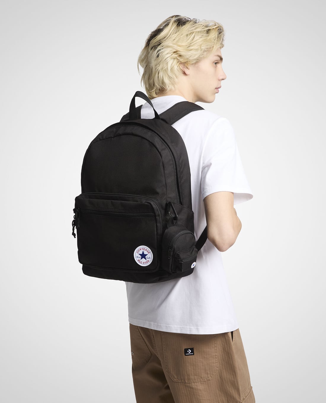 CONVERSE - Balo unisex phom chữ nhật Go 2