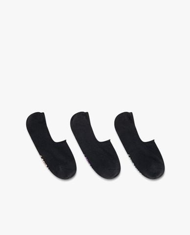  CONVERSE - Set 3 vớ nữ cổ thấp Wordmark Liner 