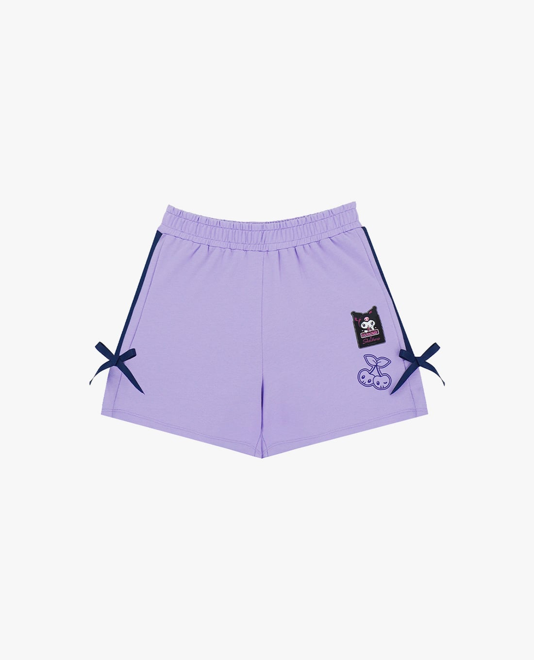 SKECHERS - Quần short bé gái lưng thun phối nơ Kuromi