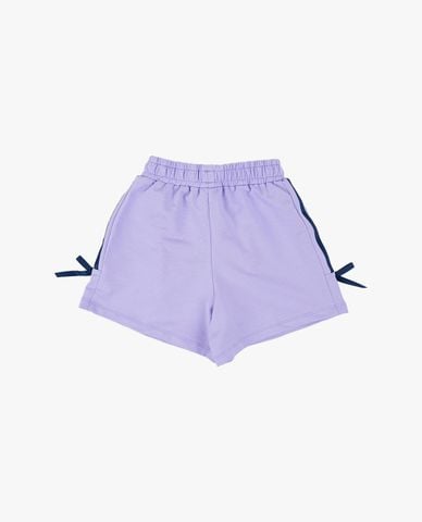  SKECHERS - Quần short bé gái lưng thun phối nơ Kuromi 