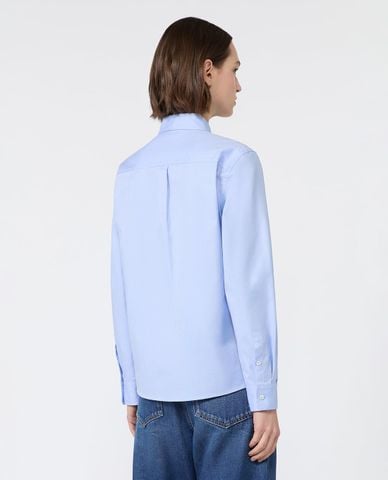  WEEKEND MAX MARA - Áo sơ mi nữ cổ bẻ tay dài Wkdcobalto 