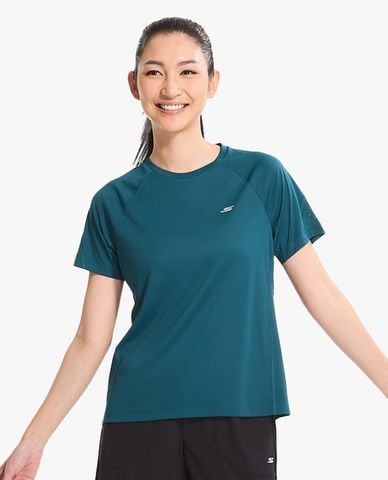  SKECHERS - Áo thun thể thao nữ tay ngắn Performance 
