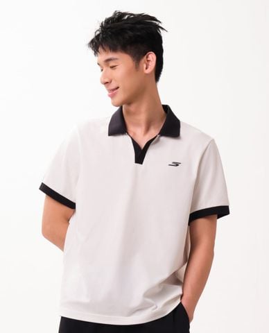  SKECHERS - Áo polo nam cổ bẻ tay ngắn Performance 