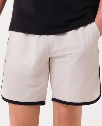  SKECHERS - Quần short tập luyện nam phối viền Performance 