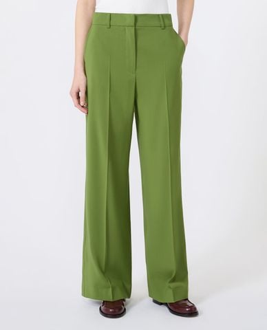  WEEKEND MAX MARA - Quần nữ ống rộng xếp li Wkdvisivo 